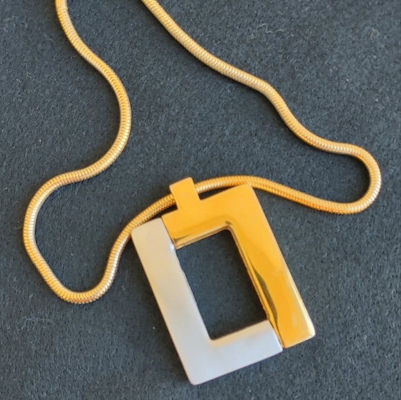 Vintage Lanvin Paris Statement Necklace - Picture 8 of 8